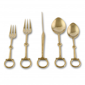 Stainless Bit Place Setting Shiny Gold