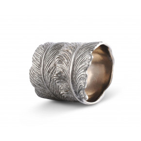 Song Bird Pewter Feather Napkin Ring