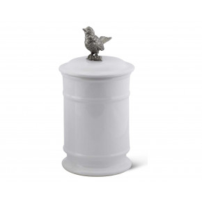 Song Bird Tall Stoneware Canister