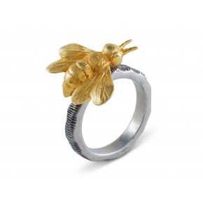 Napkin Ring Gold Bee