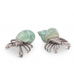 Sea And Shore Crab Shell Salt And Pepper Set