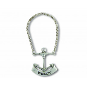 Sea And Shore Pewter Anchor Whiskey Decanter Tag