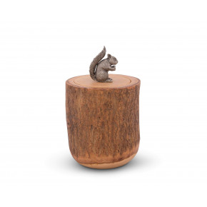 Woodland Creatures Squirrel Wood Canister