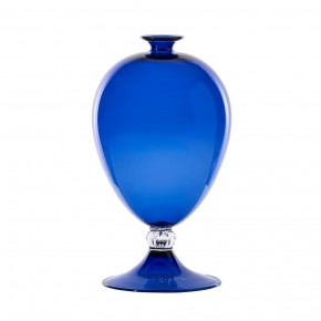 Veronese by Vittorio Zecchin Sapphire/Crystal Vase