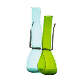 Where Are My Glasses by Ron Arad Grass Green/Mint Green Vase