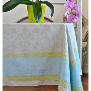 Classic and Colorful Linen Damask Tablecloths from Linen Way