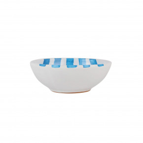 Amalfitana Aqua Stripe Cereal Bowl