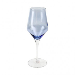 Contessa Blue Water Glass 9.5”H, 11 oz