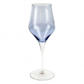 Contessa Blue Wine Glass 9"H, 9 oz