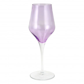 Contessa Lilac Wine Glass 9"H, 9 oz