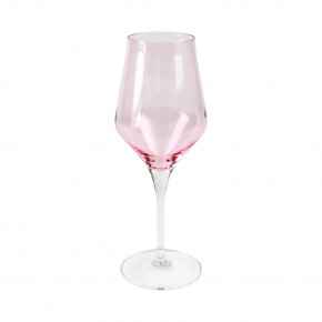 Contessa Pink Water Glass 9.5”H, 11 oz