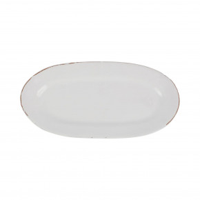 Cucina Fresca Bianco Narrow Oval Platter