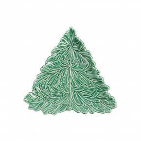 Lastra Holiday Figural Tree Small Plate 8.5”L, 9”W