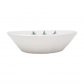 Lastra Holiday Large Shallow Serving Bowl 11.5”D, 3”H