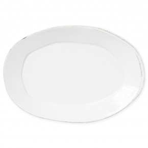 Lastra Linen Oval Platter 18.5"L, 12.5"W