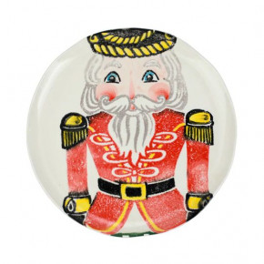 Nutcrackers Red Dinner Plate 11.5"D