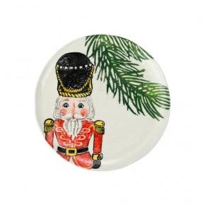 Nutcrackers Red Salad Plate 9"D