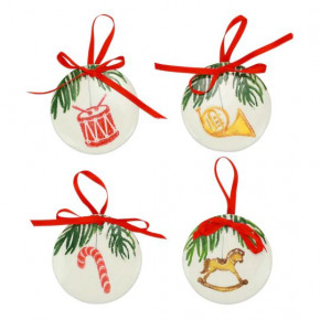 Nutcrackers Assorted Ornaments - Set of 4 3.5"D