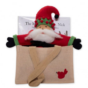 Old St. Nick The Magic of Old St. Nick: The Adventure Begins Gift Set Book: 9"W, 10.5"H Doll: 12"W, 12"H
