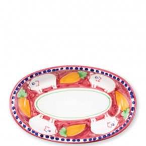 Campagna Porco (Pig) Small Oval Tray 10"L, 6.5"W