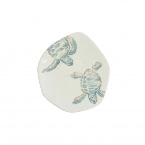 Tartaruga Turtle w/ Body Salad Plate 8.5"L, 8"W
