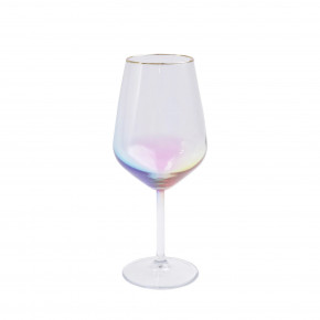 Rainbow Wine Glass 8.5"H, 15 oz