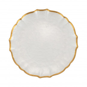 Baroque Glass White Dinnerware