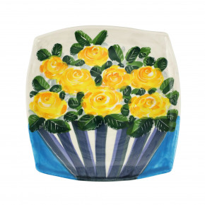 Yellow Roses Wall Plate