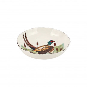 Wildlife Pheasant Pasta Bowl 8.5"D, 2"H