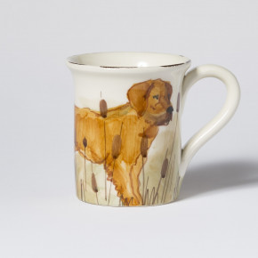 Wildlife Hunting Dog Mug 4.5"H, 14 oz