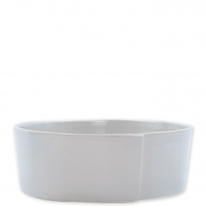 Lastra Light Gray Large Serving Bowl 10.75"D, 4"H