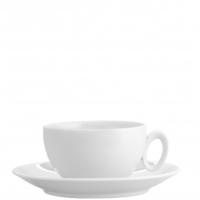 Broadway White Breakfast Cup & Saucer