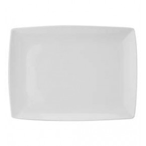 Carre White Medium Rectangular Platter