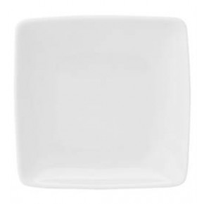 Carre White Butter Dish
