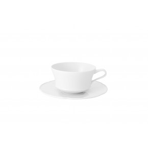 Crown White Breakfast Cup & Saucer