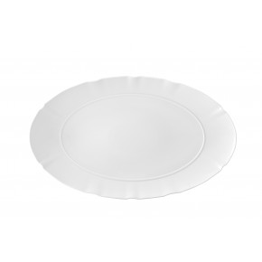 Crown White Oval Platter Xl