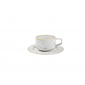 Carrara Tea Cup And Saucer