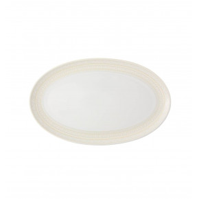 Ivory Oval Platter 13"