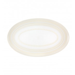 Ivory Oval Platter 15"