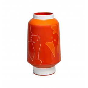 Sombra Orange Vase