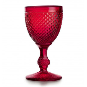 Bicos Red Set With 4 Water Goblets