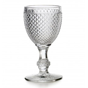 Bicos Clear Set With 4 White Wine Goblets