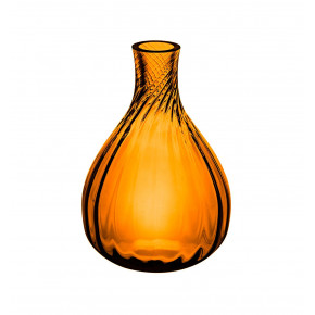 Color Drop Small Bud Vase Amber