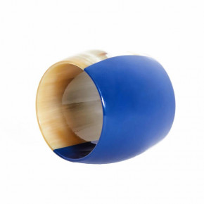 Horn & Lacquer Blue Horn Napkin Ring