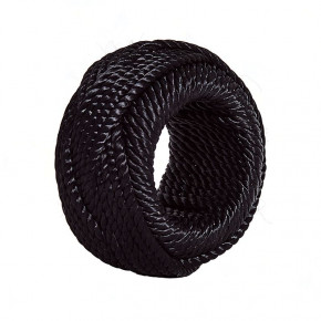 Rope Black Napkin Ring