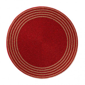 Sparkle Red 15" Round Placemat