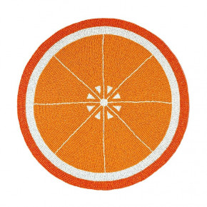 Orange  15" Round Placemat