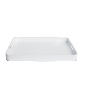 White 16" x 24" x 2" Large Lacquer Tray