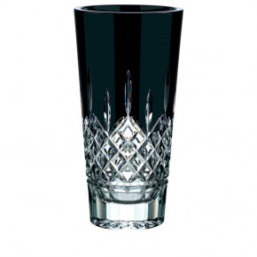 Lismore Black Vase 12"