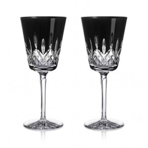 Lismore Black Large Goblet 425 ml 14 fl oz, Set of 2